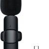Microfone Sem Fio Transmissor Receptor De Lapela Para Android Tipo c - Image 6